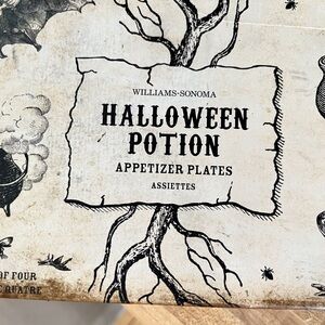 4 W-S Halloween appetizer plates (2012)